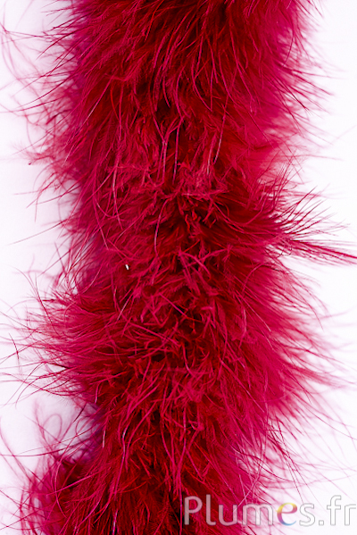 Boa de plumes rose poudré Ø 15 x 184 cm DECORIS